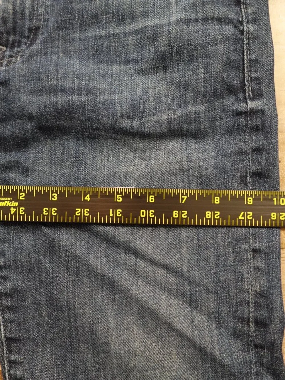 7‎ For All Mankind Slimmy Jeans Men’s 31 Dark Wash Straight Stretch Denim